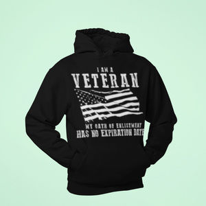 I am a Veteran Hooded Sweatshirt